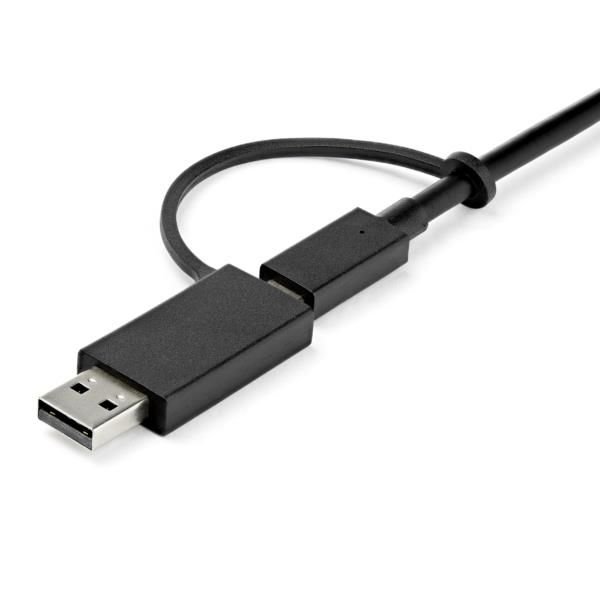 ドッキングステーション USB Type-C & USB-A 2画面 HDMI DisplayPort 