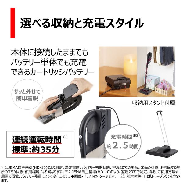 東芝 コードレスクリーナー VC-CLX51（S） 1台 - アスクル