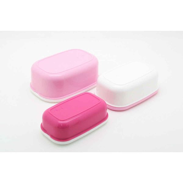 オーエスケー お弁当箱 シール容器 3個入 入れ子式 ハローキティ