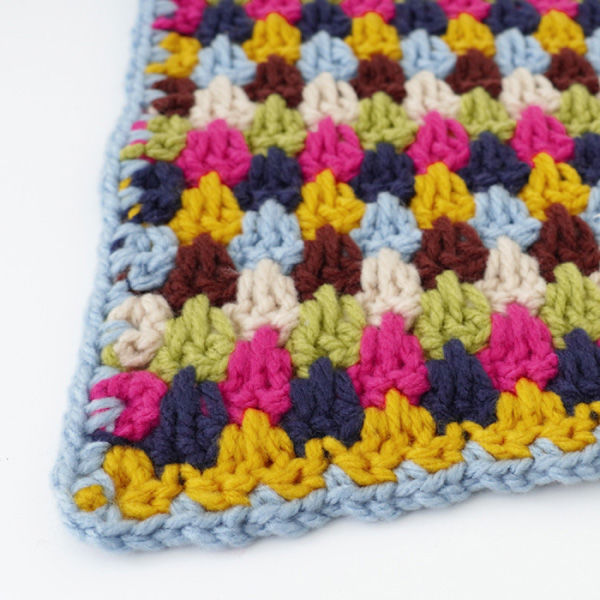 原ウール Knitworm 編み物キット 5-10 カラフルマット 1セット（直送品