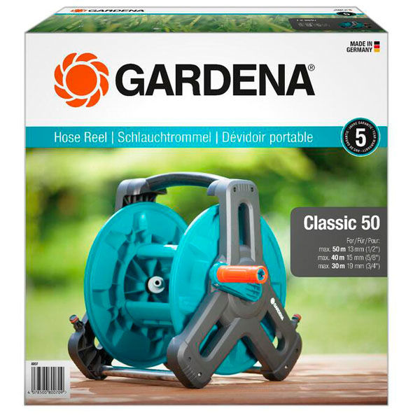 GARDENA ホースリール本体 最長ホース50m用 08007-20 1台（直送品）