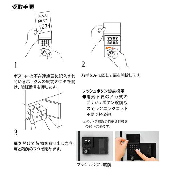 ナスタ プチ宅 KS-TLP360LB-S400N（防滴型・捺印付）（直送品）