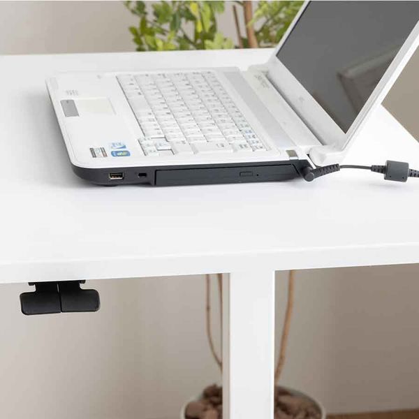 三栄コーポレーション 高さ・角度調整付き昇降式テーブル 幅69cm