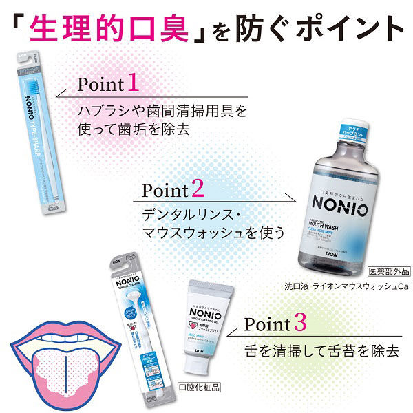 NONIO ノニオ マウスウォッシュ スパイシーミント 600mL 1セット 8本 口臭対策 強刺激 洗口液 ライオン