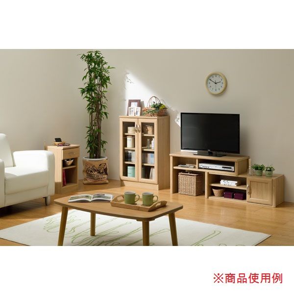 白井産業 伸縮 テレビ 台 ローボード HNB-4585SS