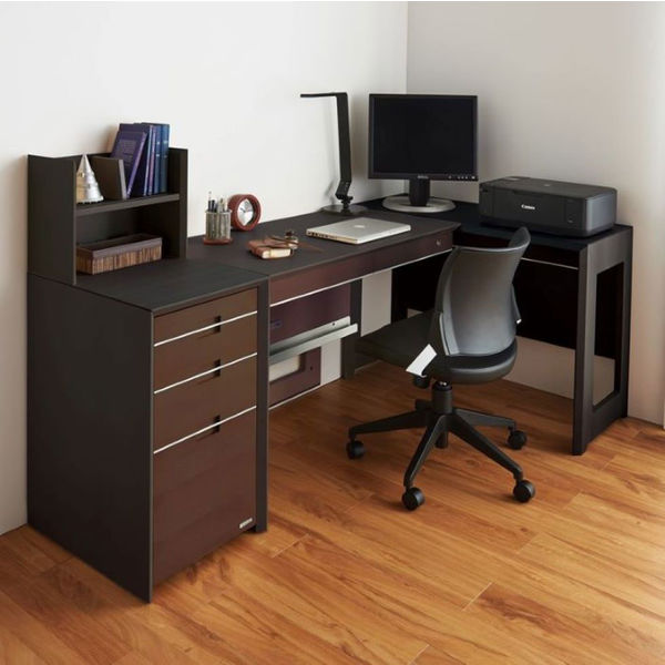 デスク　KOIZUMI　WISE　120　コイズミワイズ 軒先渡し】コイズミ WISE（ワイズ） 120デスク ブラック 幅1200×奥行