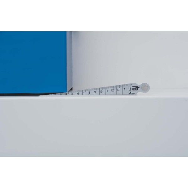 シンワ測定 テーパーゲージ ダブル 1～15mm 隙間・穴径・長さ測定目盛