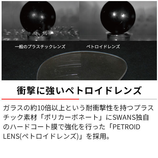 SWANS（スワンズ） サングラス FACEONE FO0166 ブラック 調光レンズモデル 1個（直送品） - アスクル