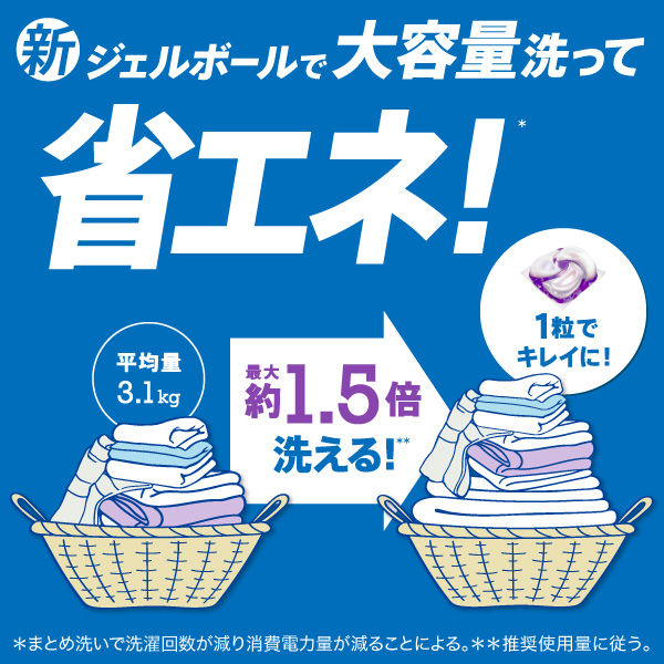 ボールド ジェルボール4D ラベンダー&フローラルガーデン 詰め替え 超ジャンボ 1個（28粒入） 洗濯洗剤 P＆G