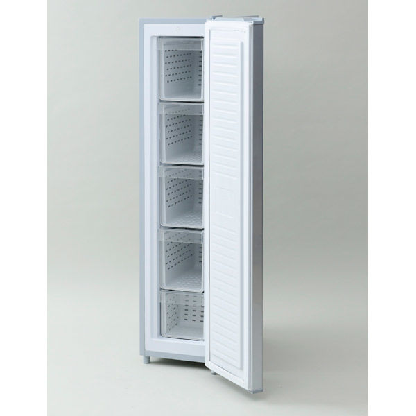 山善 冷凍庫 90L 右開き ホワイト 一人暮らし スリム K165 - 冷蔵庫