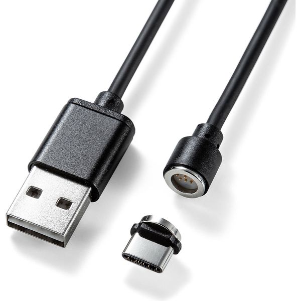 代引不可 スマートフォン用USBケーブル USB(A-C) 認証品 1.0m ブラック エレコム MPA-AC10NBK