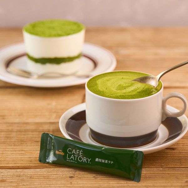 味の素AGF ブレンディ カフェラトリースティック 濃厚抹茶ラテ 1セット