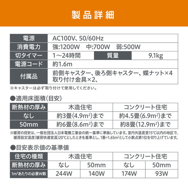 アイリスオーヤマ ウェーブ型オイルヒーター マイコン式 幅25.6×奥行 