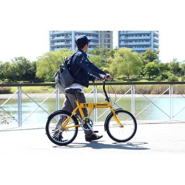 【自転車・折りたたみ】 ミムゴ HUMMER FDB20G 1台（直送品）