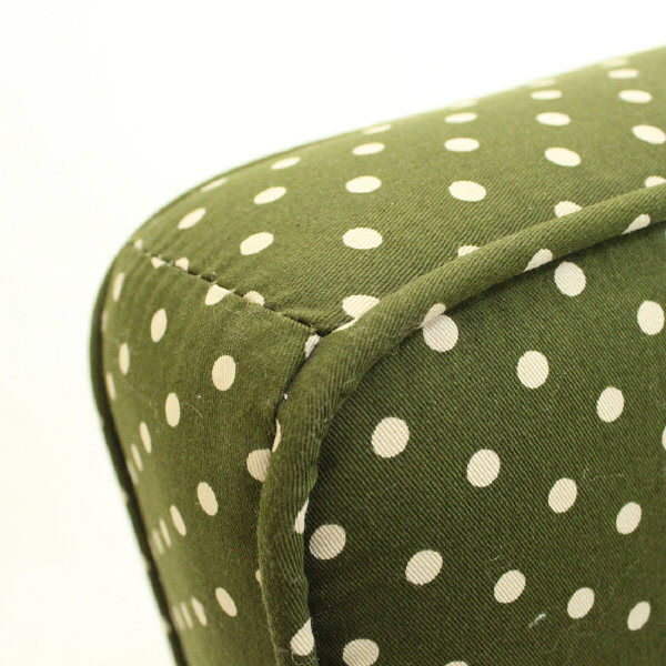 新品　ヤマソロ　ロージー　2人掛け　ソファ　ドットグリーン 軒先渡し】ヤマソロ ロージー 2人掛けソファ ドットグリーン 幅