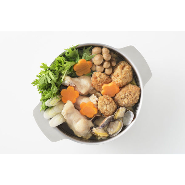 よしべぇ ヨシカワ 美味彩菜 卓上鍋18cm(目盛付) SJ3627 1個（直送品