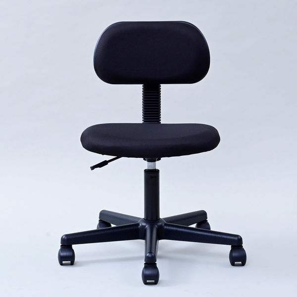 YAMAZEN ワークチェア オフィスチェア キャスター付き レバー昇降機能