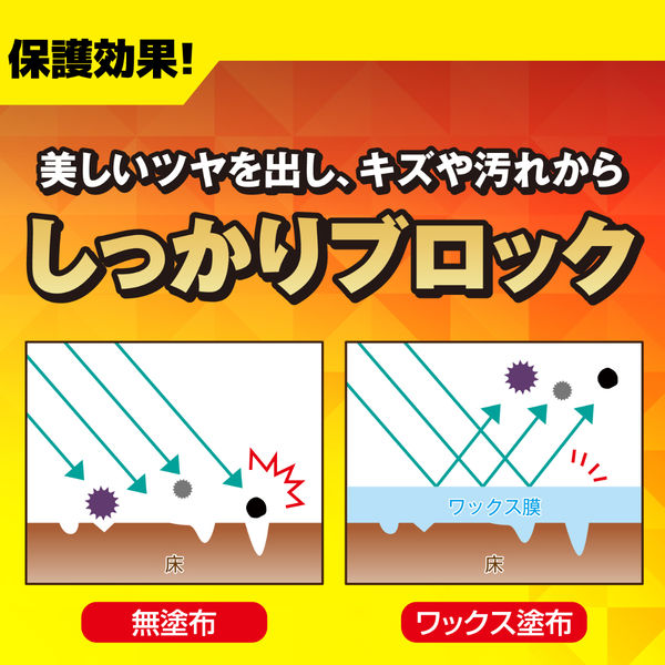 フローリング専用ワックスシート 1セット（1箱（4枚入）×3） リンレイ - アスクル