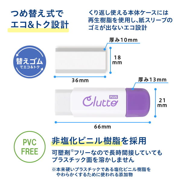 ぷよぷよ　消しゴム　ナスグレイプ　クリアパープル ぷよぷよ 消しゴム ナスグレイプ クリアパープル ぷよぷよ