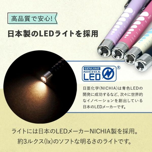 松吉医科器械 ラバー調ペンライト 25400500 MY-NS0317BB 松吉医科器械 ラバー調ペンライト 25400500 MY-NS0317BB