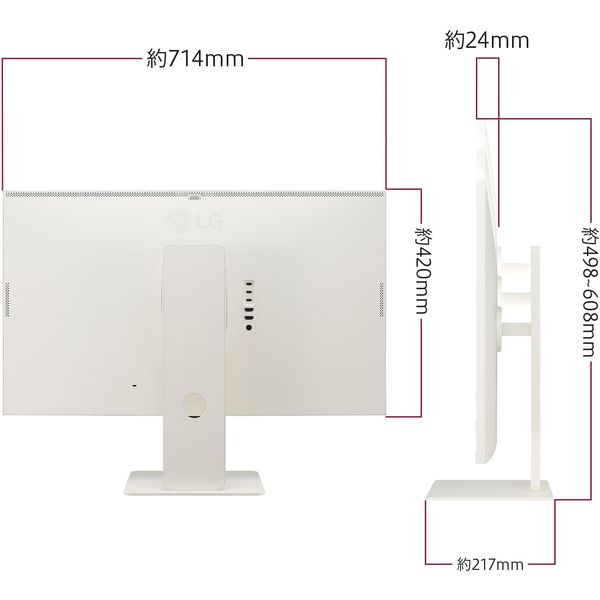 LG Electronics Japan 31.5インチ4Kスマートモニター(3840x2160