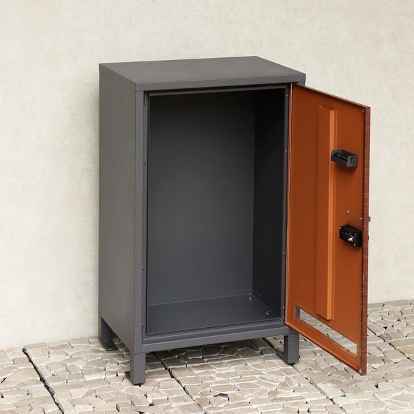 MJ PT VO　宅配ボックス　ブラウン＊グレー MJ PT VO宅配ボックスブラウン＊グレー