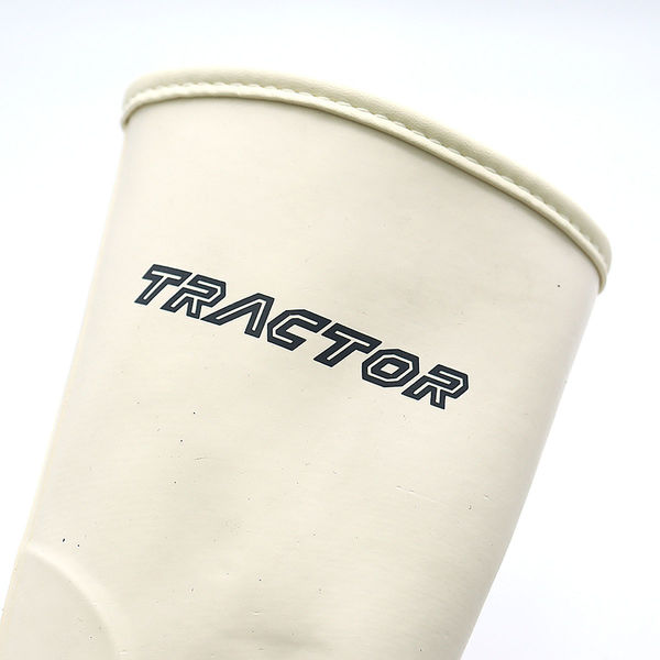 マルカツ トラクターシューズ 股付 涼白 4L(28.5cm~29.5cm) TRW-8 1足