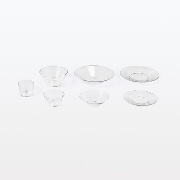 無印良品 ソーダガラス 深鉢 大 約直径16cm 良品計画 - アスクル