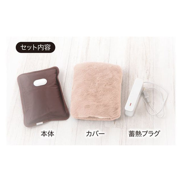 湯たんぽ グローバル・ジャパン 蓄電式湯たんぽ ふわんぽ J94-26 1台