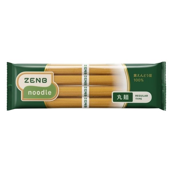 ZENB ヌードル 100% 2025年10月 賞味期限 ゼンブヌードル 丸麺 (4食) / 豆ヌードル｜ZENB（ゼンブ）公式通販