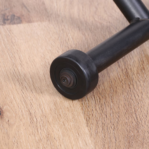 不二貿易 ガス昇降式テーブル 幅900×奥行600×高さ700mm ブラウン 74710