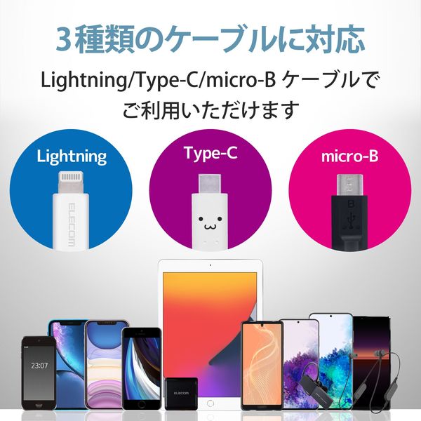 エレコム iPhone充電器 AC充電 3.6A出力 USB 3ポート 合計18W