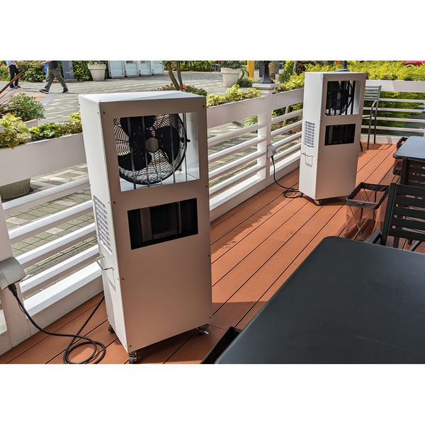 ものづくり専用・コンパクト冷風機 グレーとイエロー Amazon | 【2025瞬間冷却テクノロジー】冷風機 強力 人気 冷風扇
