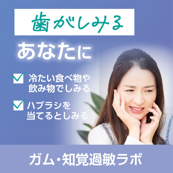 GUM（ガム）知覚過敏ラボ デンタルペースト マイルドハーブ