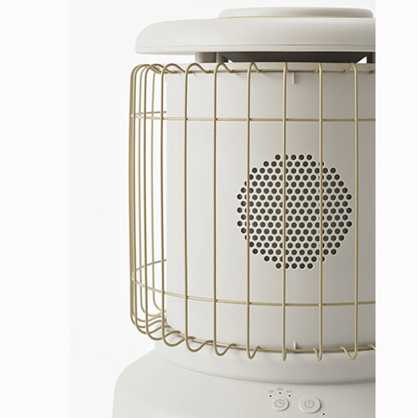 BRUNO 全方位型ファンヒーター Classic Stove(グレージュ