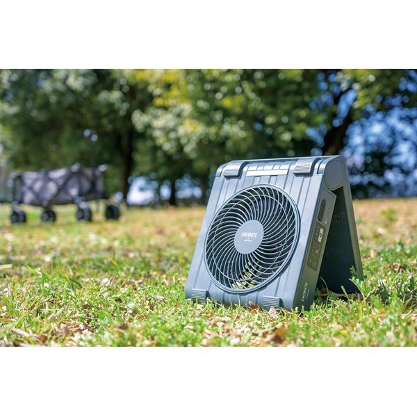 MB3 アピックス 24年製 ソーラーパワーファン APF-560 キャンプ 太陽光で充電できるから防災用としても活躍する SOTOMO ソーラー