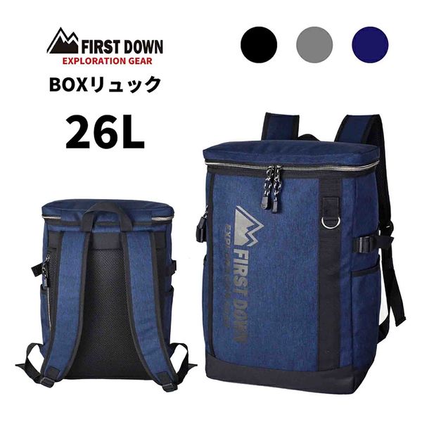 スワン FIRST DOWN-EX ポリスクエアリュック 33054 26L ネイビー