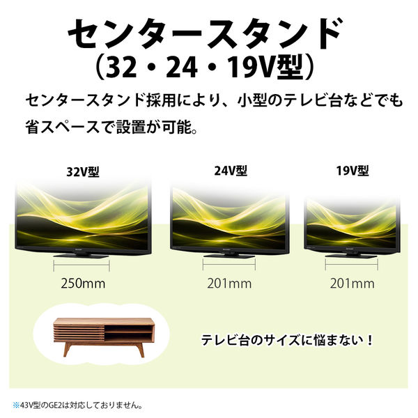 液晶テレビ 2TC32GE1 1台 - アスクル
