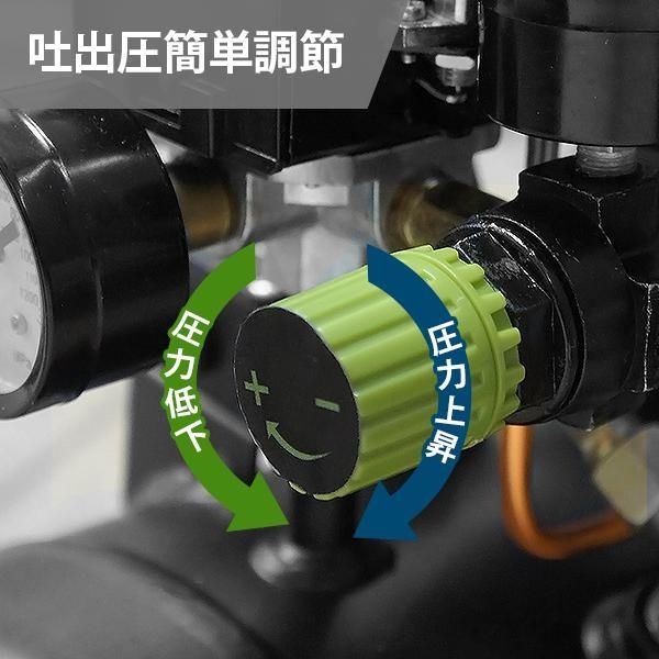ミナト電機工業 エアーコンプレッサー 静音オイルレス型 CP