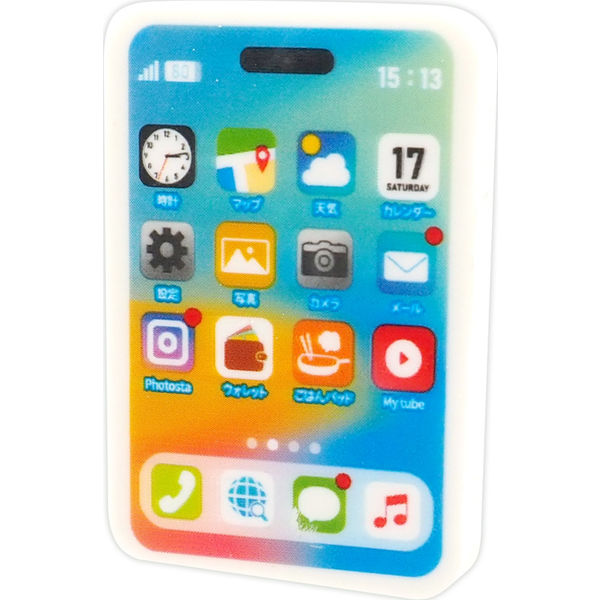 三洋堂 スマホ消しゴム 4715 1袋（24個） - アスクル