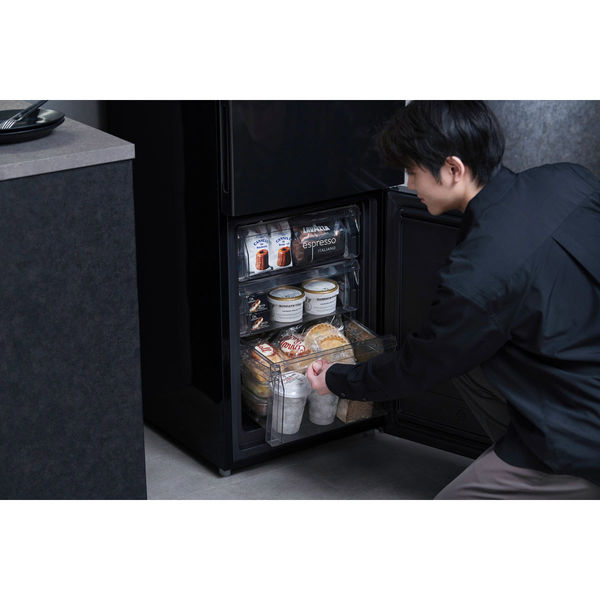 アイリスオーヤマ 冷凍冷蔵庫 153L ブラック IRSN-BLK15A-B 1台