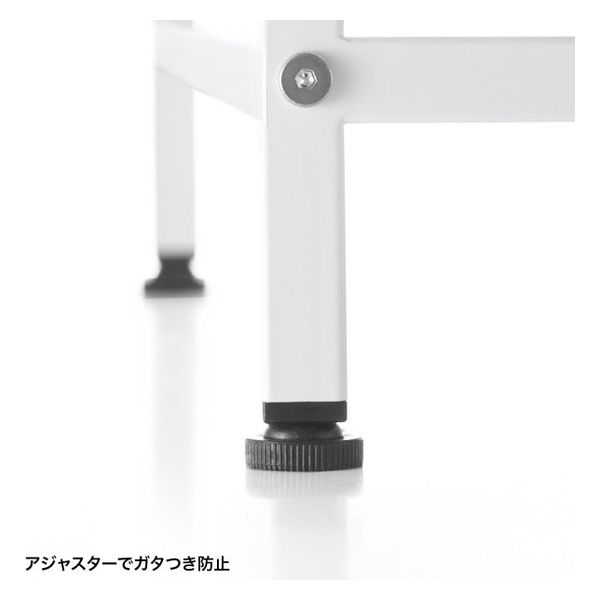サンワサプライ 机上ラック(3段タイプ) MR-70W 1個（直送品