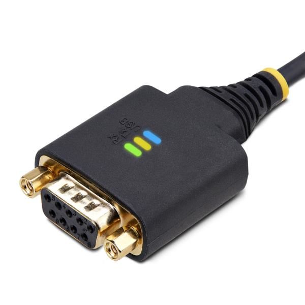 シリアル変換ケーブル クロス USB-A - RS232C 2m オス-メス