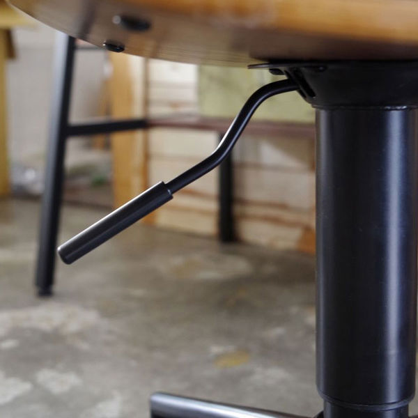 宮武製作所 ワークチェア ブラック PUレザー CH-J1900 BK 1脚（直送品