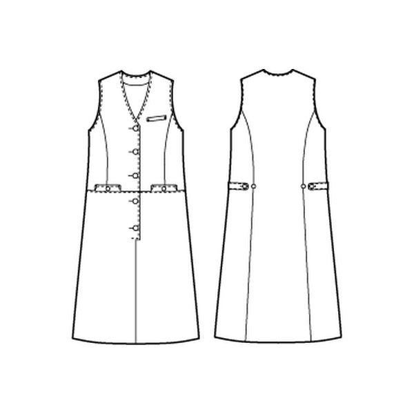 チクマ ジャンパースカート AR6800-2-L(直送品) チクマ ジャンパースカート AR6800-2-L(直送品)