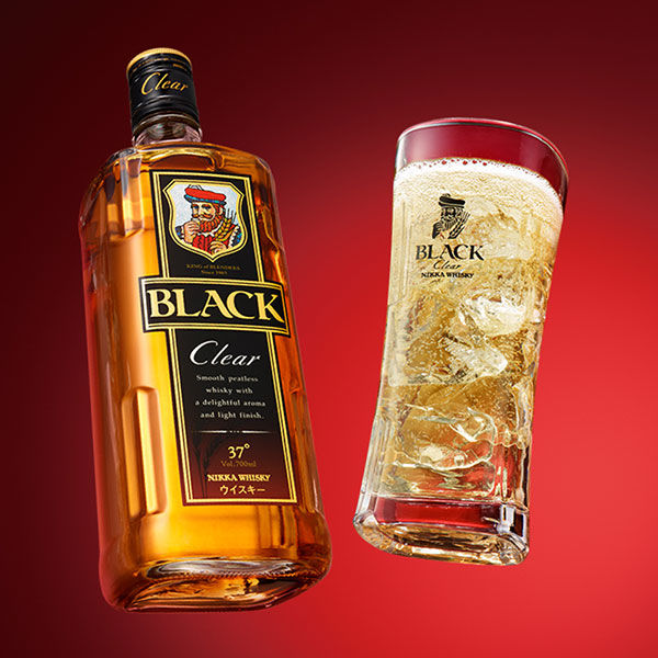 正規新品ブラックニッカクリア　4L　×　6本 ウイスキー