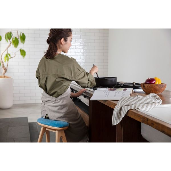 ナガノインテリア工業 コッぺハイスツール63cm ブラックチェリー