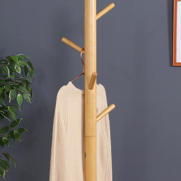 不二貿易 超極太ポールハンガー LOG 幅510×奥行440×高さ1510mm