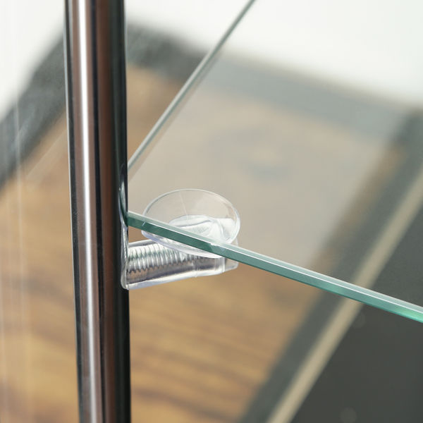 不二貿易 ガラスコレクションボックス 幅425×奥行365×高さ450mm