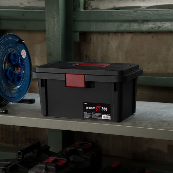 JEJアステージ ツールボックスST380 ブラック 1個 - アスクル